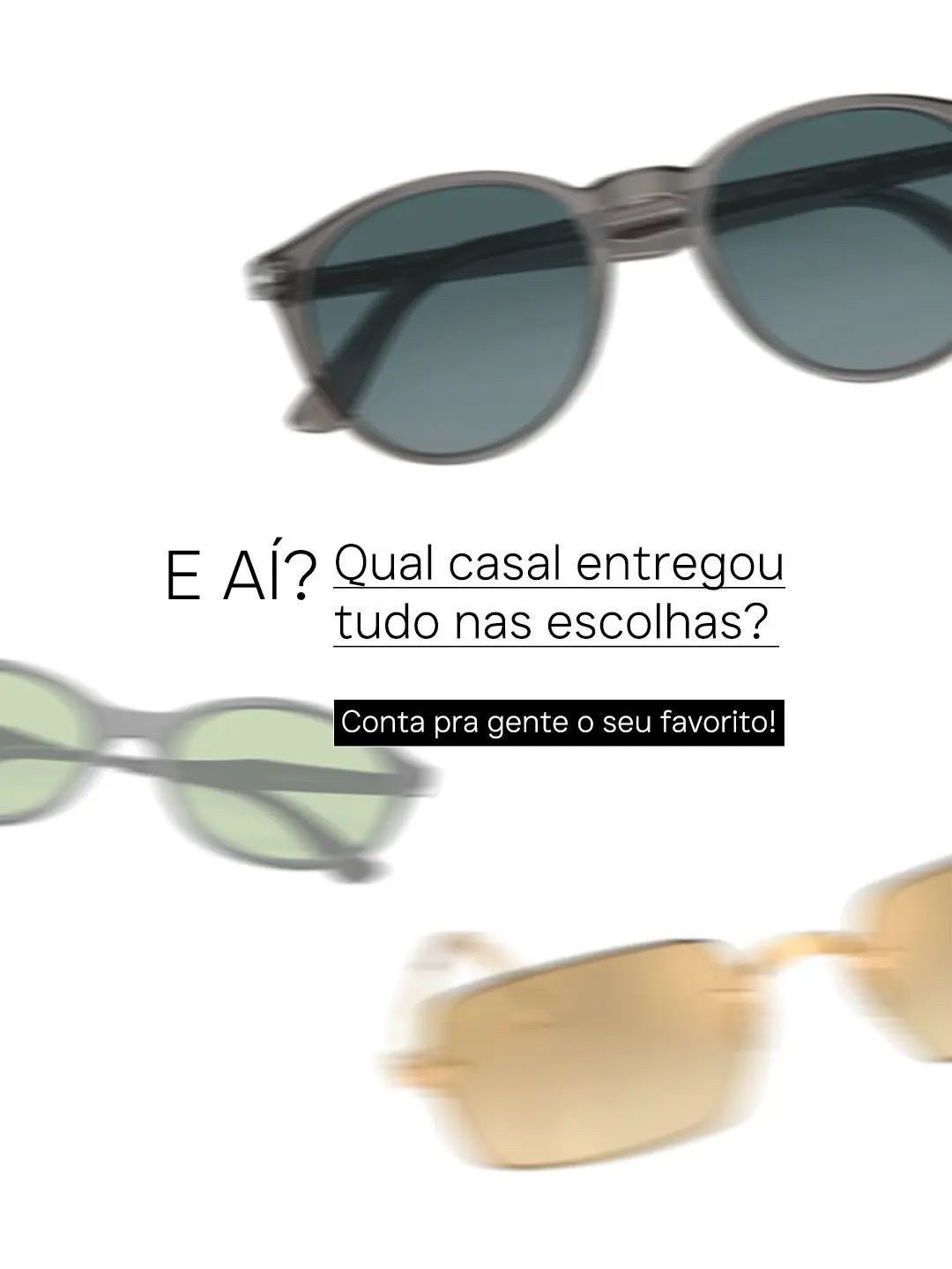 Óculos Para Casais: Estilo em Dobro para Celebrar o Amor no Dia dos Namorados com Guzzatti