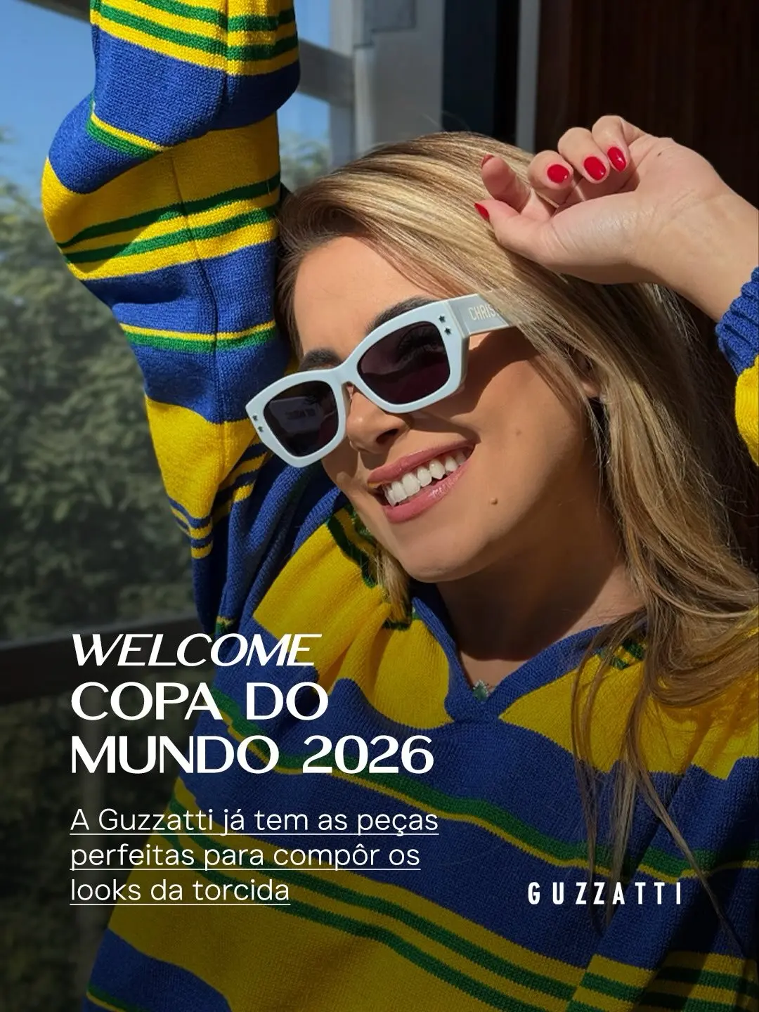 Óculos Guzzatti: Estilo e Personalidade para Torcer na Copa do Mundo 2026
