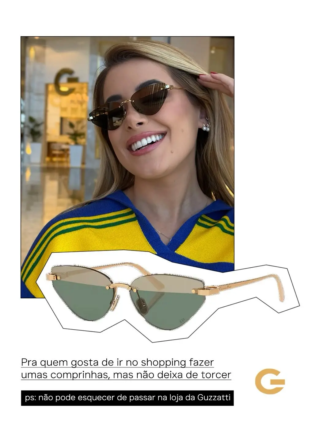 Óculos Guzzatti: Estilo e Personalidade para Torcer na Copa do Mundo 2026