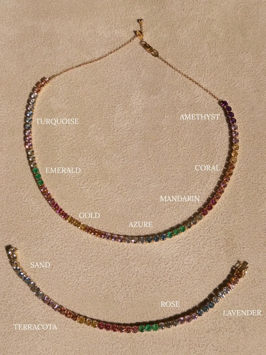 Riviera Colorida: A Joia em Ouro 18k que Captura a Essência Vibrante do Verão