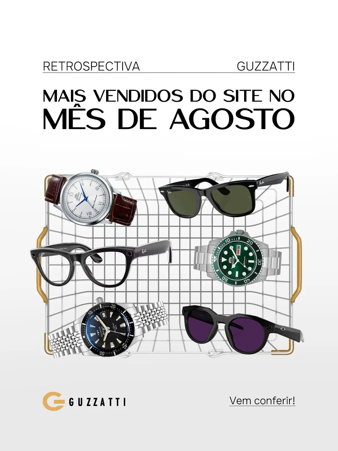 Retrospectiva Guzzatti: Os Mais Vendidos de Agosto que Encantaram Nossos Clientes