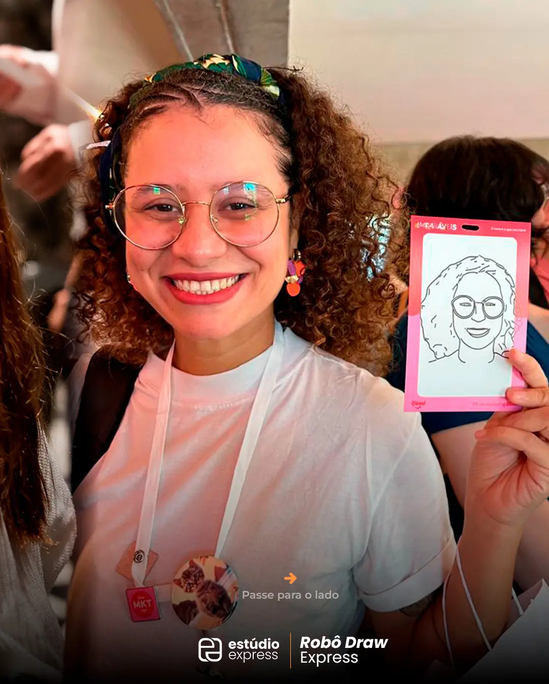 Caricatura Express: Robôs Criando Memórias Inesquecíveis em Seu Evento Corporativo