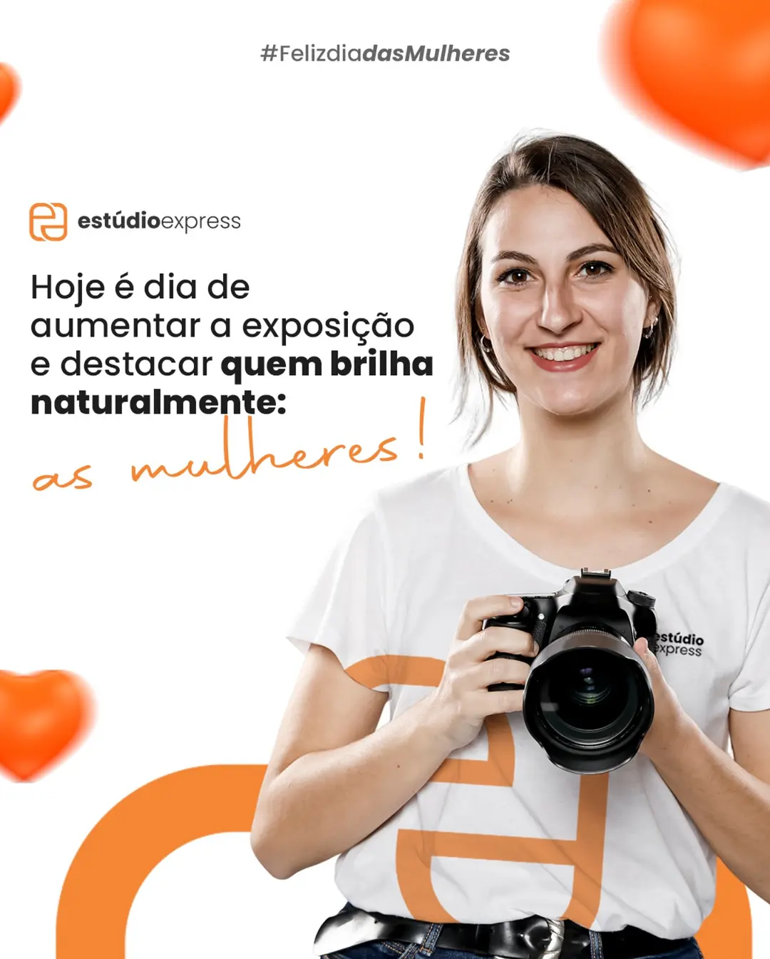 Feliz Dia das Mulheres! Celebre a Força Feminina com Ativações Criativas da Estúdio Express