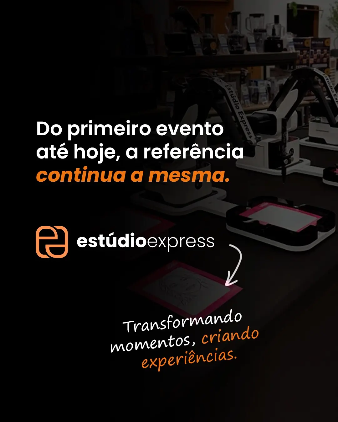 Robô Caricatura: Estúdio Express Leva Inovação e Diversão Para Mais de 100 Eventos!