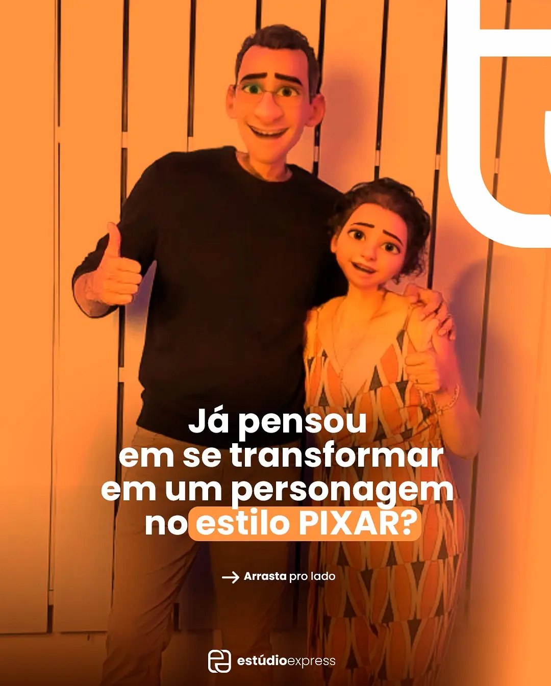 FacePix Express: Transforme seu Evento Corporativo em uma Aventura Pixar com IA!