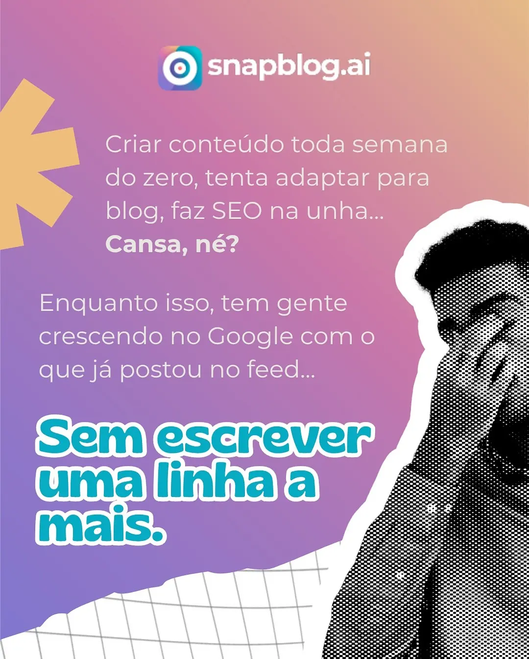 Snapblog.AI: Transforme Seu Feed do Instagram em Autoridade Digital e Domine o SEO!