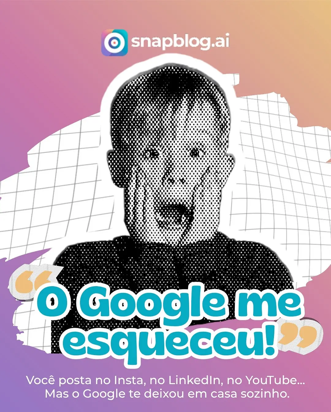 Snapblog.ai: Transforme Suas Redes Sociais em Tráfego Orgânico e Domine o Google!