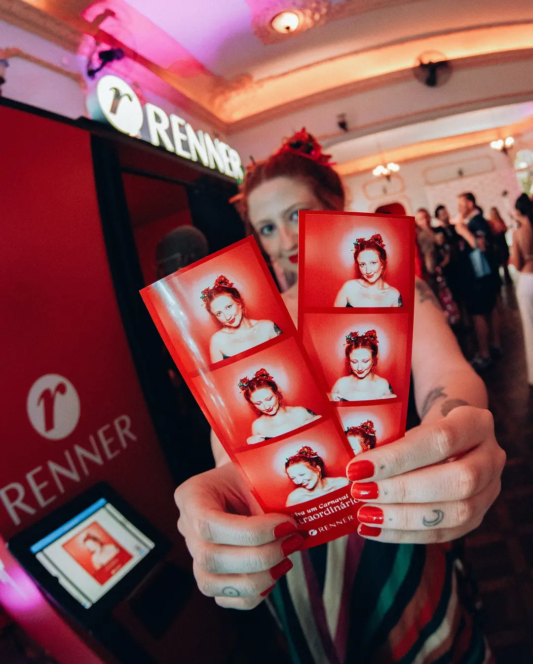 ThinkPrintBrasil anima o Carnaval 2025 da Renner com Cabine de Fotos Divertida na Matinê! - Image
