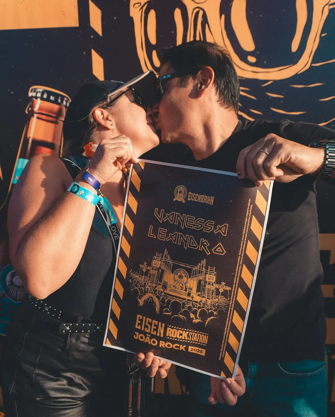 ThinkPrintBrasil Agita o João Rock 2025 com Lambe Lambes Exclusivos na EisenRockStation! - Image