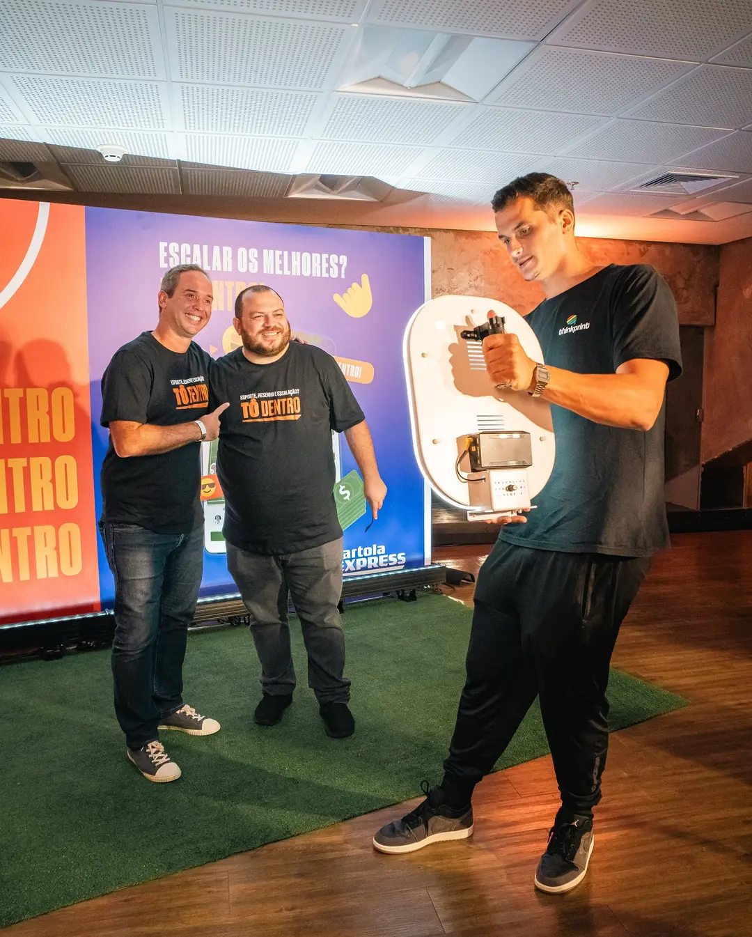 SelfMobile ThinkPrintBrasil: Imprimindo a Emoção dos Cartoleiros no Lançamento da Temporada! - Image