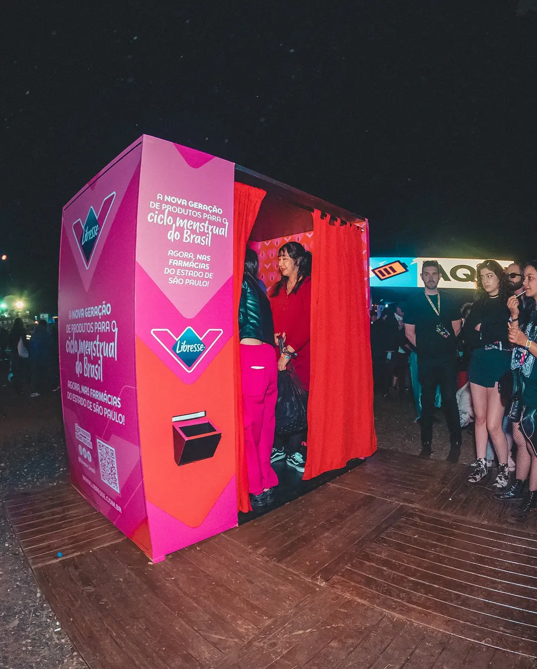 ThinkPrintBrasil e Libresse no João Rock 2025: Cabine de Fotos que Bombou!