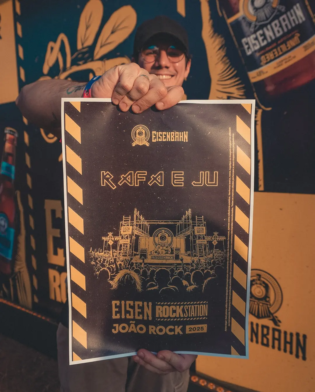 João Rock 2025: Eisenbahn e ThinkPrintBrasil Criam Ativação Lambe-Lambe Inesquecível! - Image