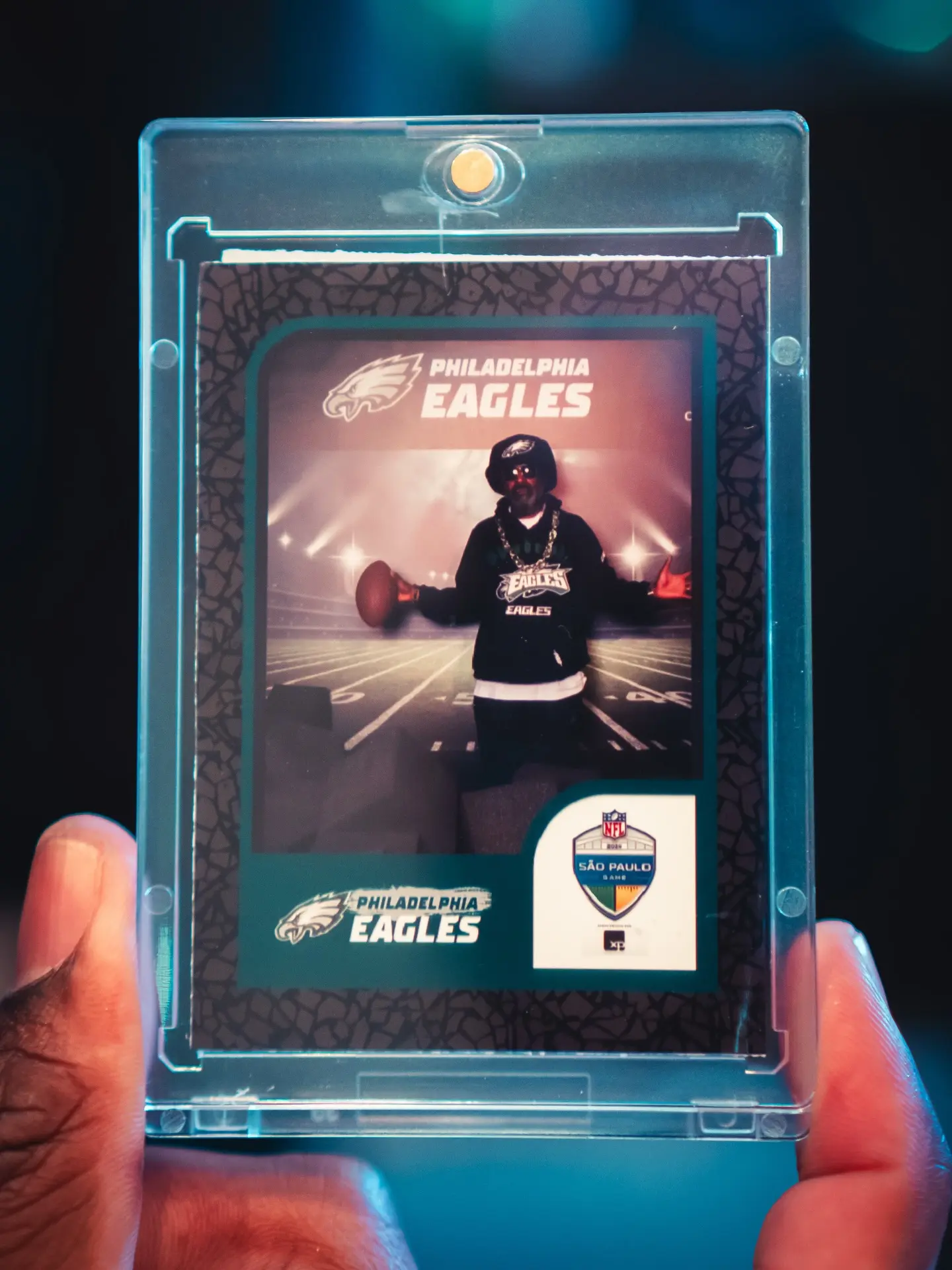 NFL no Brasil: Cards Colecionáveis Personalizados Agitam o São Paulo Game