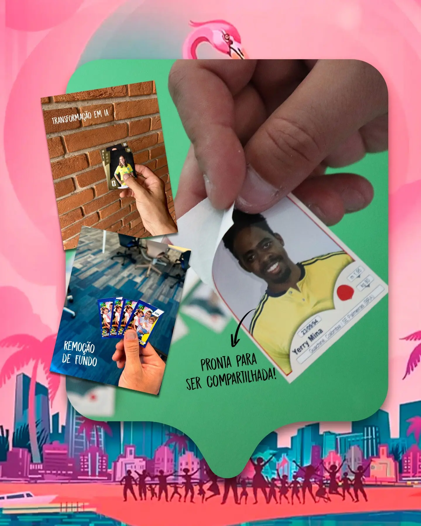 Figurinhas Personalizadas: A Nostalgia da Copa do Mundo 2026 para o Seu Evento