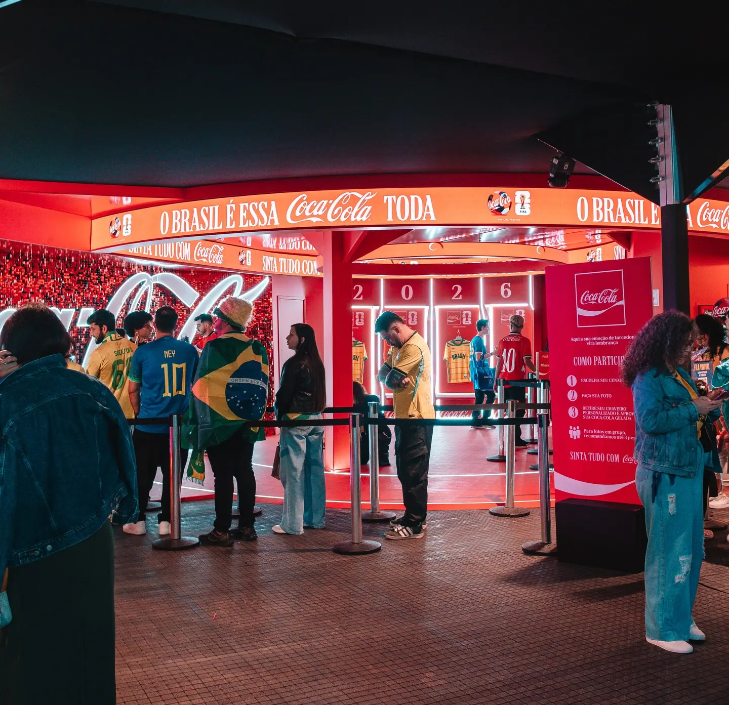Ativação de Marca da Coca-Cola na Casa Cazé TV: O Poder da Experiência em Eventos