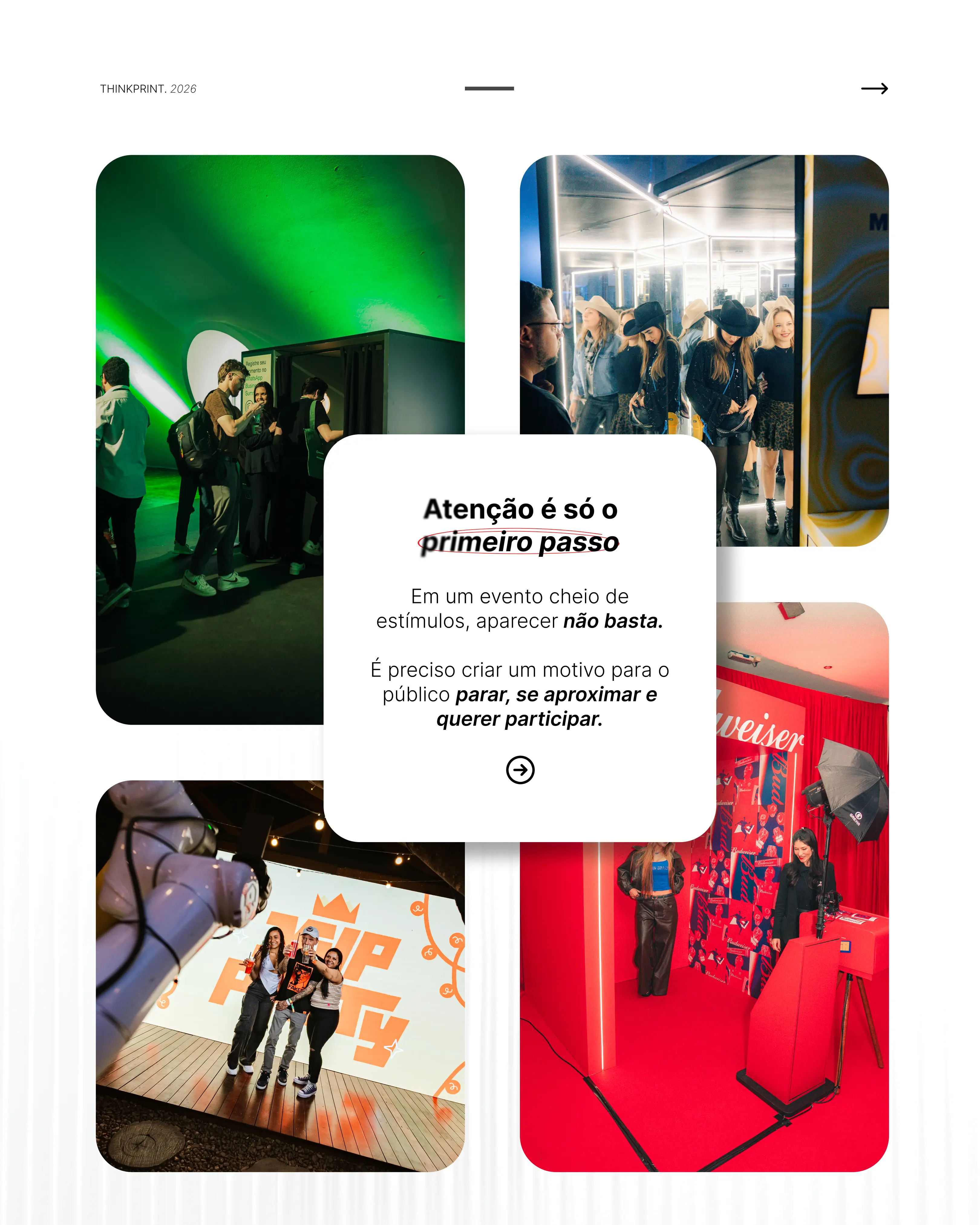 Além do Olhar: Como Experiências Interativas Transformam Eventos e Ativam Marcas com a ThinkPrintBrasil