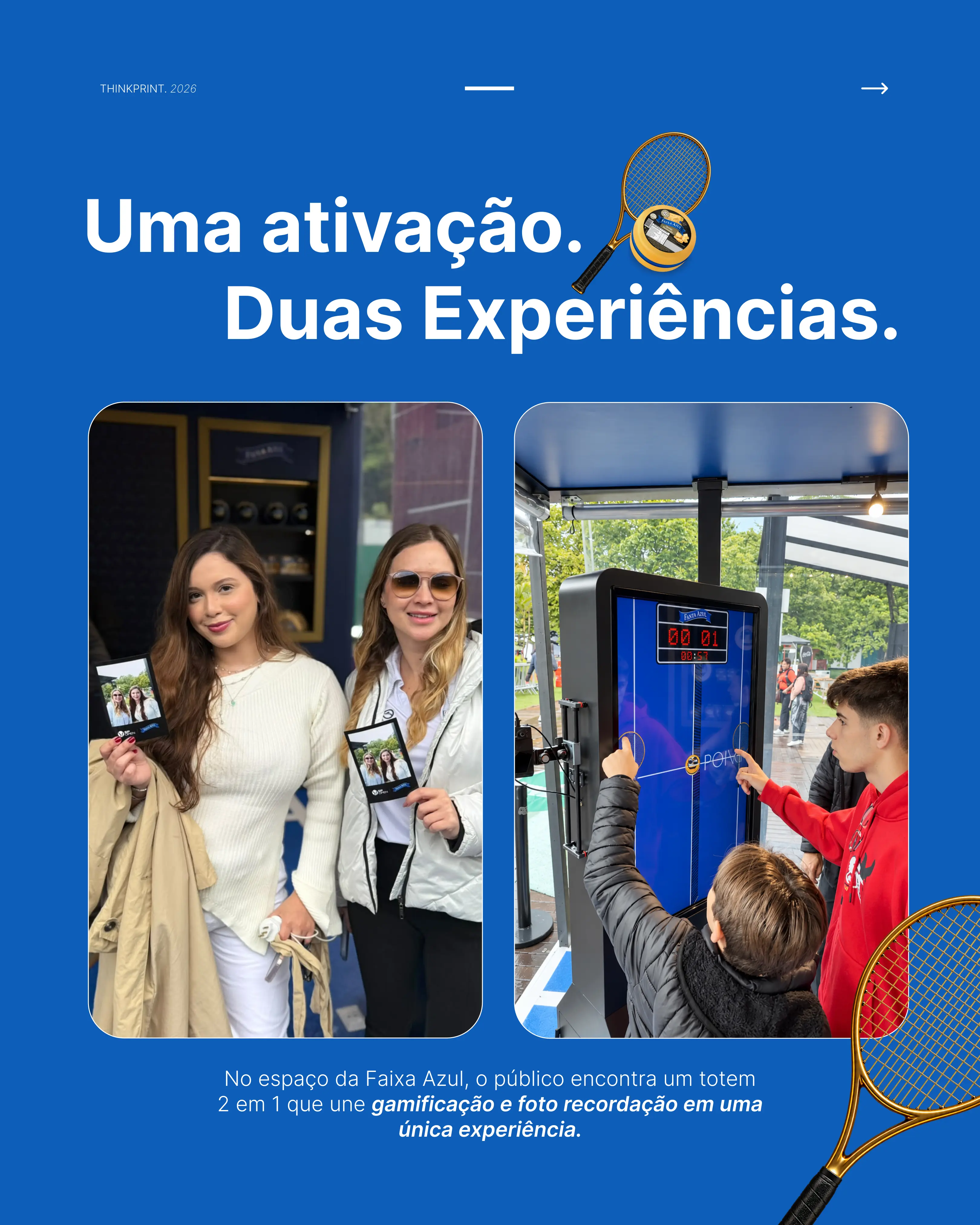 Ativação de Marca em Eventos Esportivos: O Sucesso da ThinkPrintBrasil no SP Open