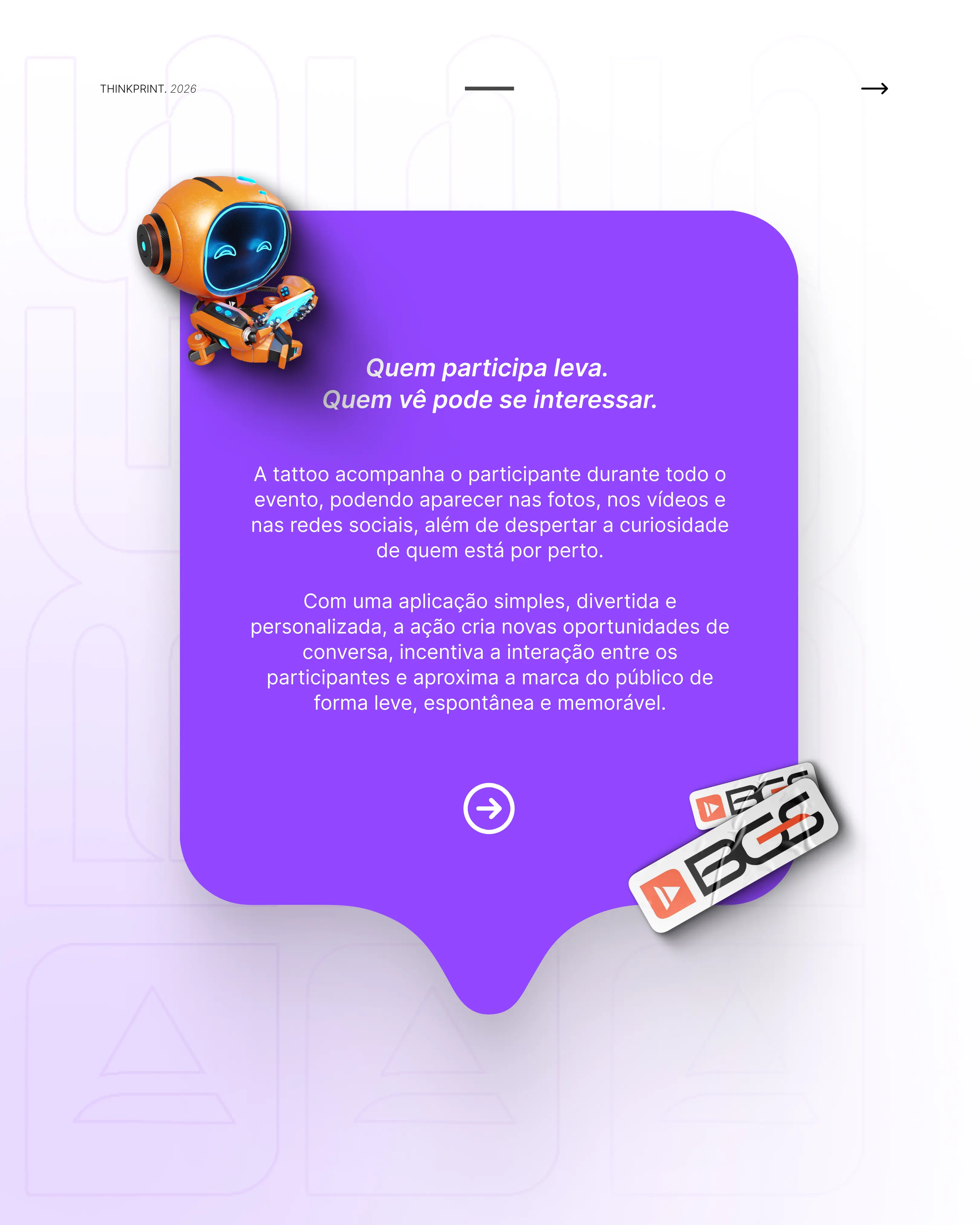Digital Tattoo na BGS: Como a ThinkPrintBrasil Eleva a Ativação de Marca a um Novo Nível