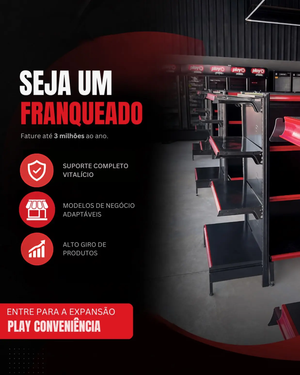 Expansão Play Conveniência: Invista em uma Franquia de Alto Faturamento
